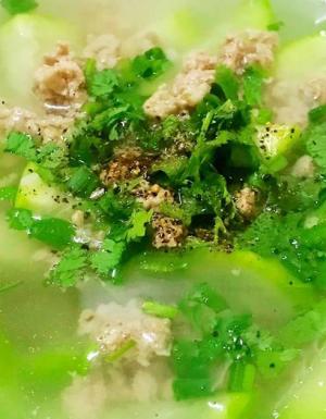CANH BÍ ĐAO THỊT BẰM