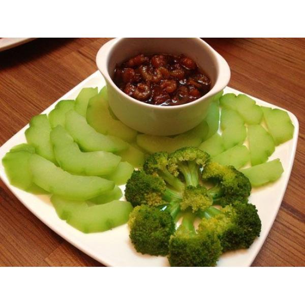RAU LUỘC CHẤM KHO QUẸT